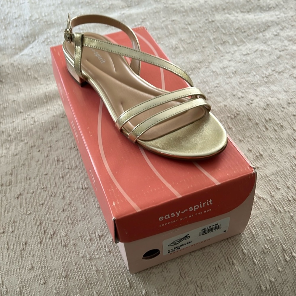Gold sandals